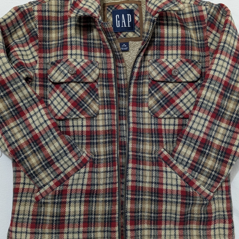 GAP Plaid Jacket